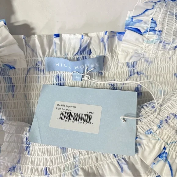 NEW Hill House Ellie Nap Dress in Blue Botanical Large - Picture 12 of 14